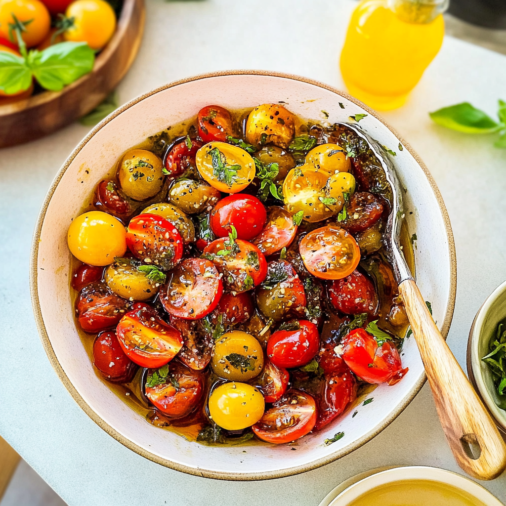 Flavor-Packed Marinated Tomatoes: Elevate Every Dish Easily